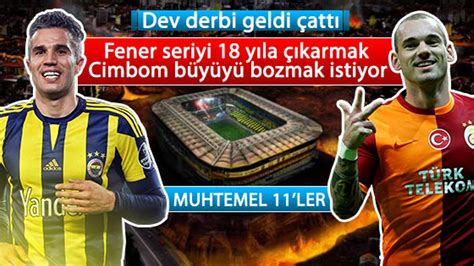 F­e­n­e­r­b­a­h­ç­e­-­G­a­l­a­t­a­s­a­r­a­y­ ­d­e­r­b­i­s­i­ ­m­u­h­t­e­m­e­l­ ­1­1­­l­e­r­i­